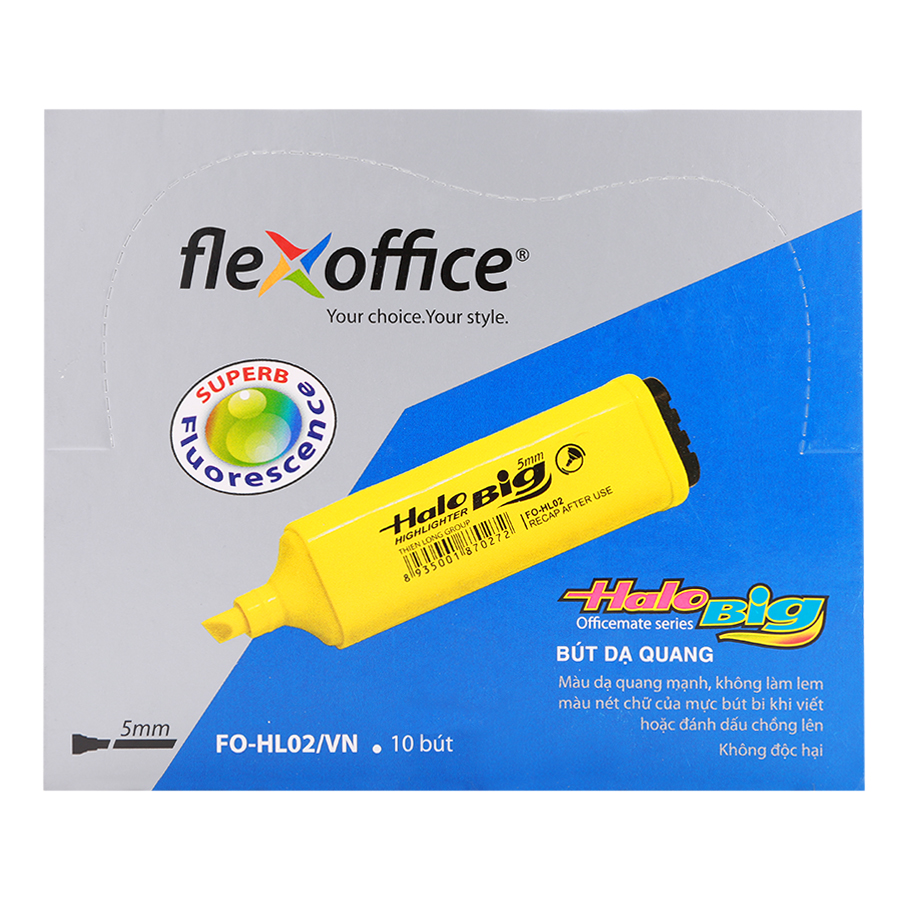 Bút Dạ Quang Flexoffice Fo - Hl02