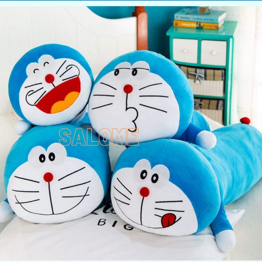 Gấu Bông Doremon Dáng Nằm Cute, Doraemon Dễ Thương, Gấu Bông- Qùa Tặng VIPU