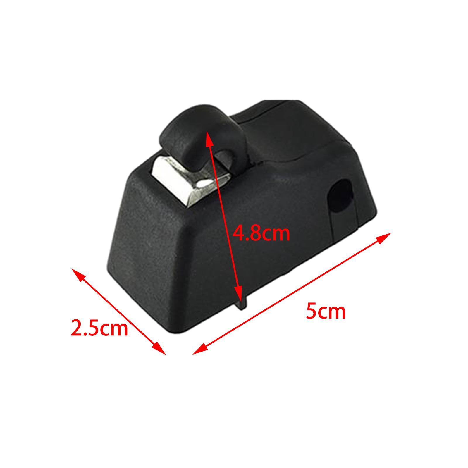 Replacement Car Accessories Sun Visor Retainer Black