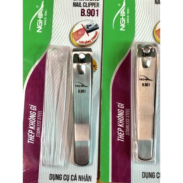 Kềm bấm móng lưỡi bằng Nghĩa loại lớn hàng chính hãng nail clipper mã B901 dùng cắt móng tay móng chân