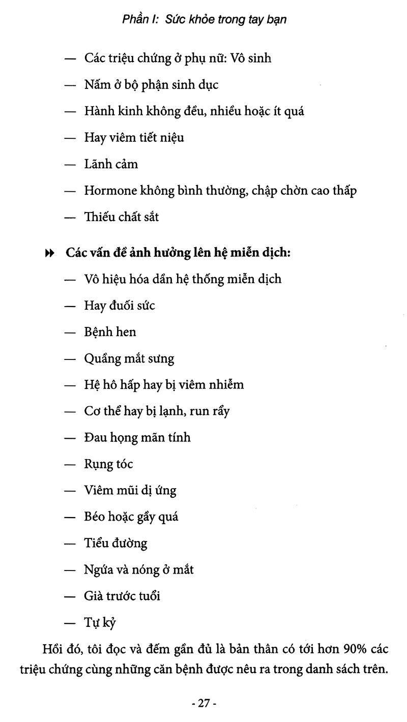 Sức Khỏe Trong Tay Bạn - Tập 1 (Tái Bản 2021)