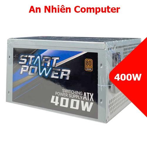 Nguồn Máy Tính Start Power 400W - Fan 120mm - Chống Ồn - 80 Plus