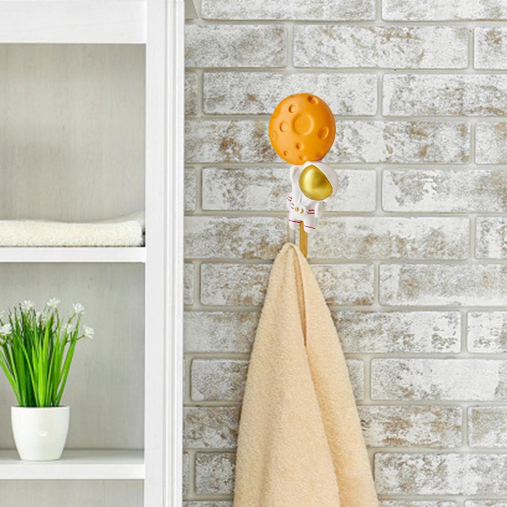 Coat Key Hanger Holder Towel Hanging Hook Rack Bathroom Organizer