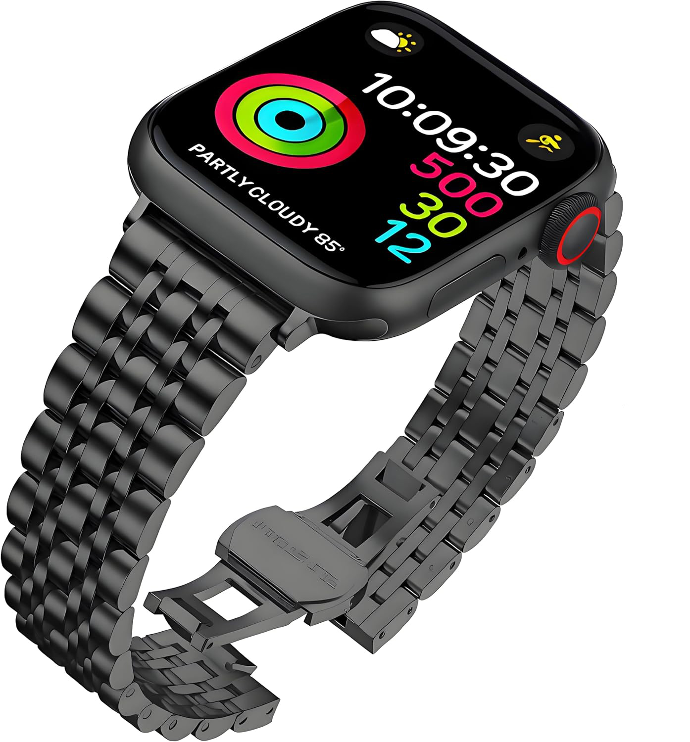 Dây Thép Mắt Xích cho Apple Watch Series / Apple Watch Ultra Size 40/41/42mm &amp; 44/45/46/49mm - Hàng Chính Hãng