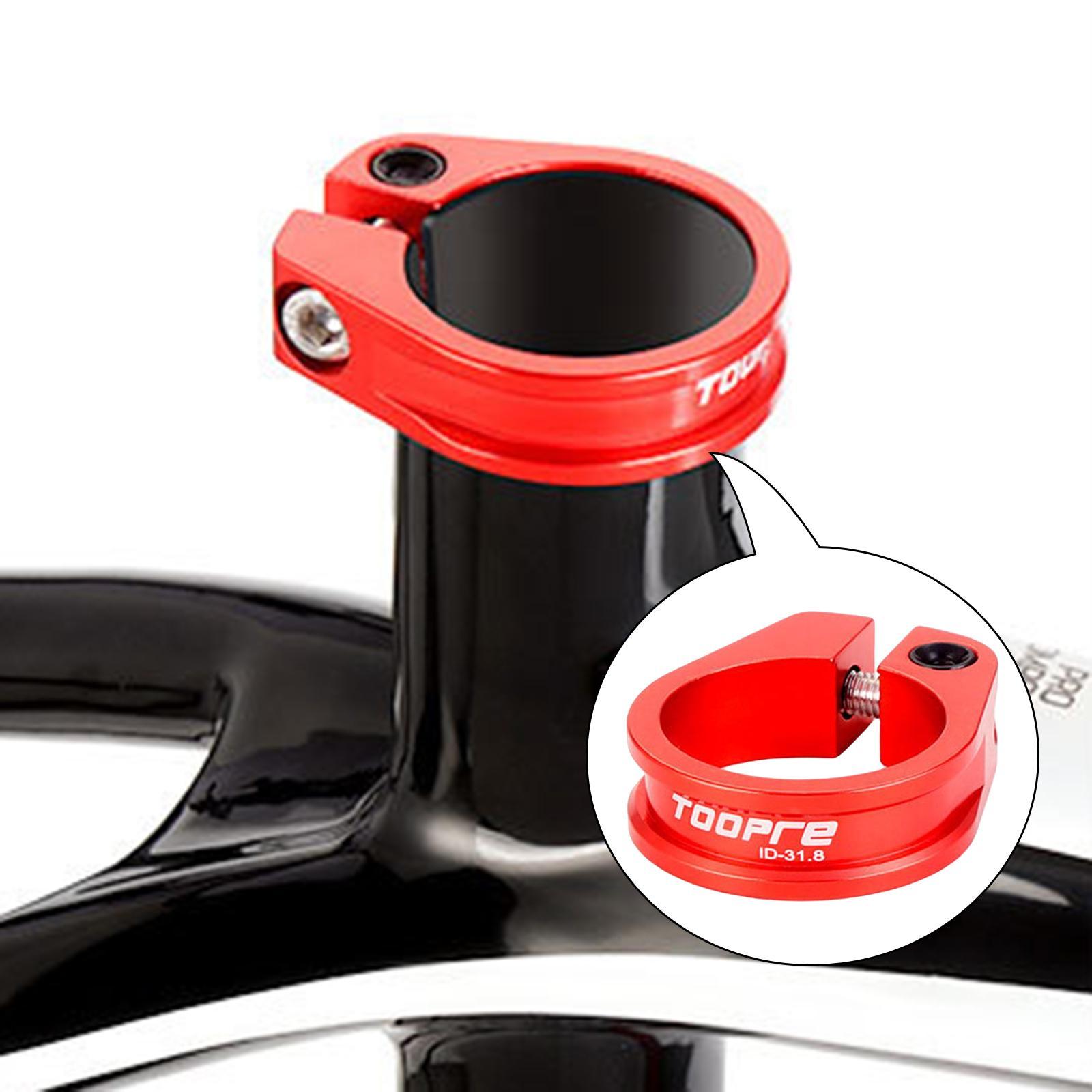 Lightweight Bike Seatpost Clamp Cycling  Aluminum Bike