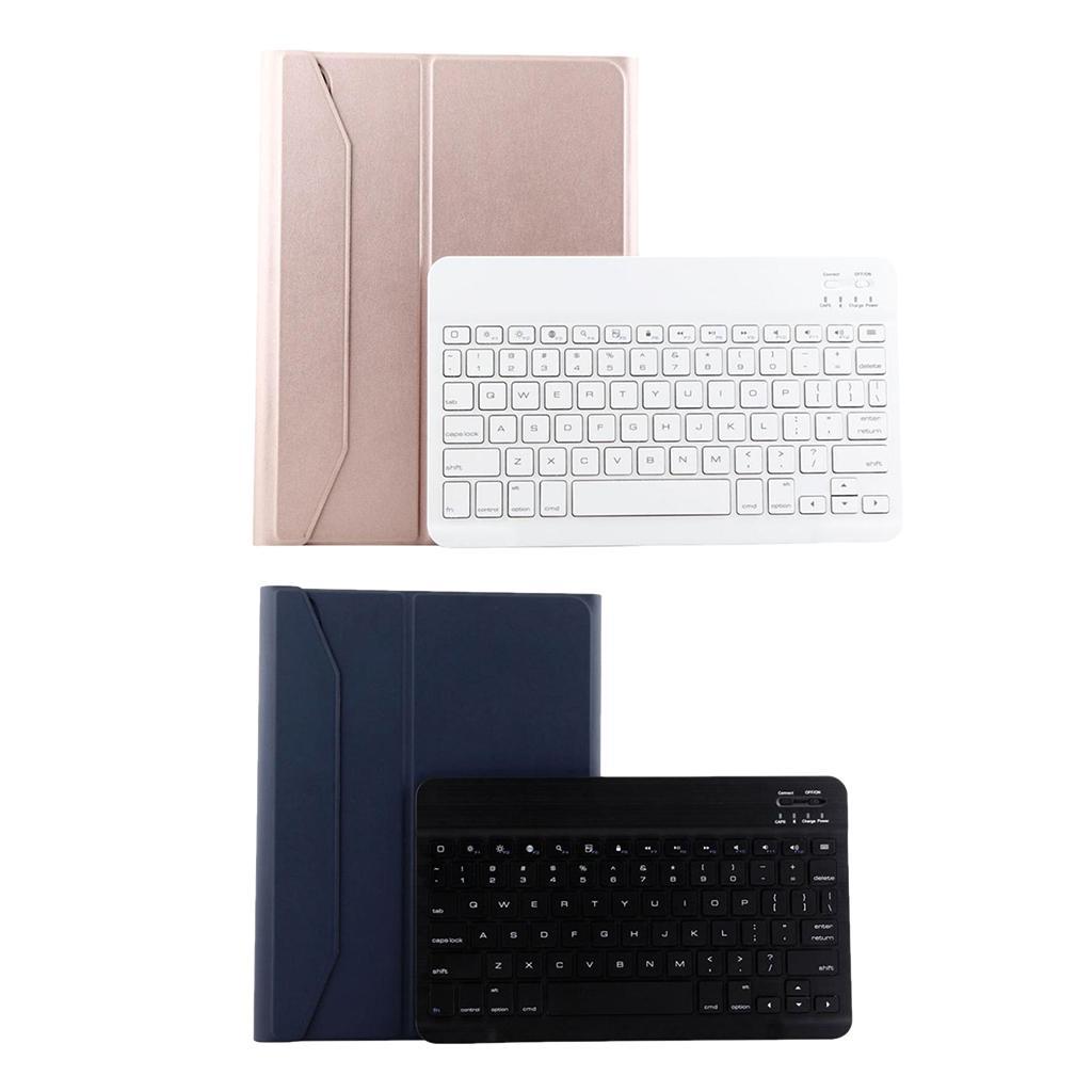 Wireless Bluetooth Keyboard Case Smart Auto Sleep Cover for Blue