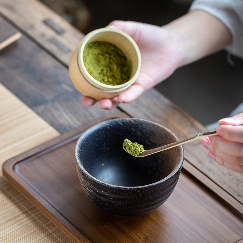 Chén sứ nhật pha trà matcha 200ml