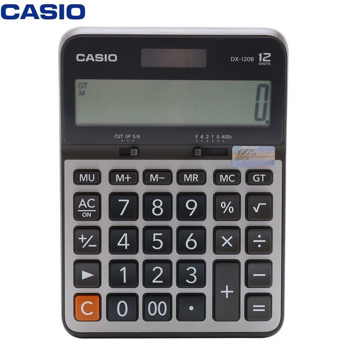 Máy tính Casio DX-120B, Bảo hành 7 năm - Hàng chính hãng Bitex