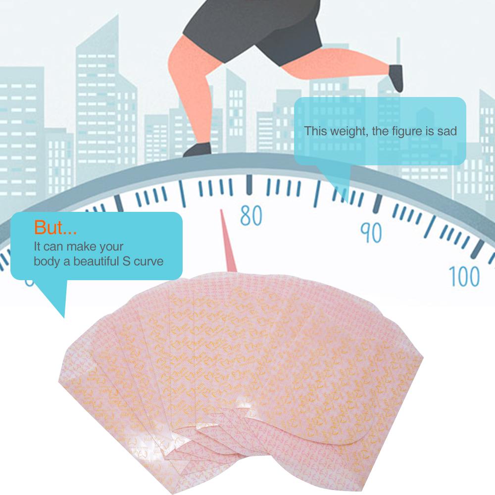 Sumifun 5Pcs Slim Patch Lose Weight Plaster Abdomen Slimming Patches Navel Slimming Sticker Burning Fat Lazy Paste