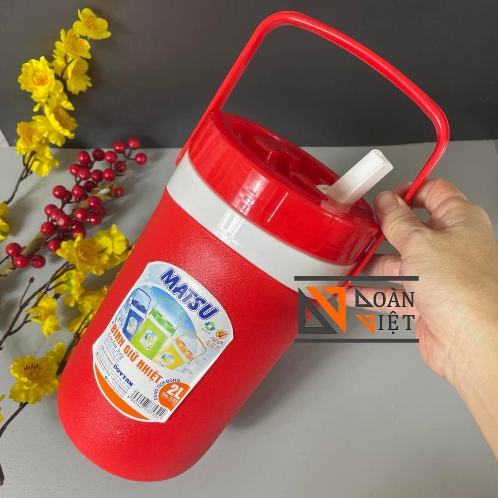 BÌNH GIỮ NHIỆT - GIỮ NHIỆT LÂU - đặc biệt KHÔNG ĐỌNG SƯƠNG BÊN NGOÀI -nhựa PE- PP chính phẩm đảm bảo VSATTP