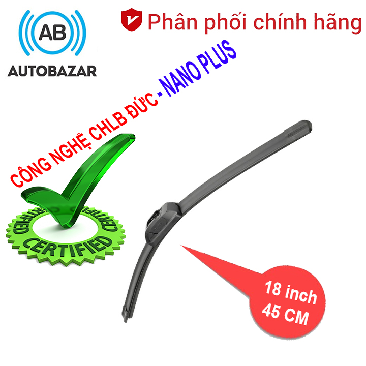 Thanh gạt nước mưa ô tô công nghệ Đức Nano Plus cao cấp dành cho các dòng xe của hãng HYUNDAI