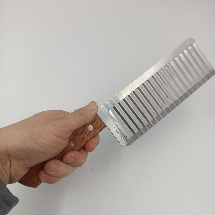Dao cắt lát, tỉa sóng củ quả bằng inox MUMAREN 414