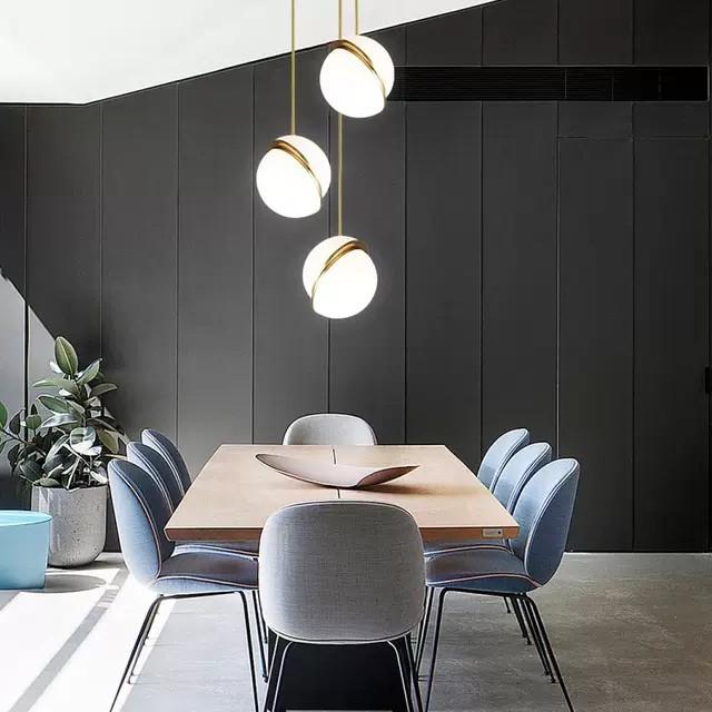 Đèn thả tròn cách điệu - tặng kèm bóng led 7W