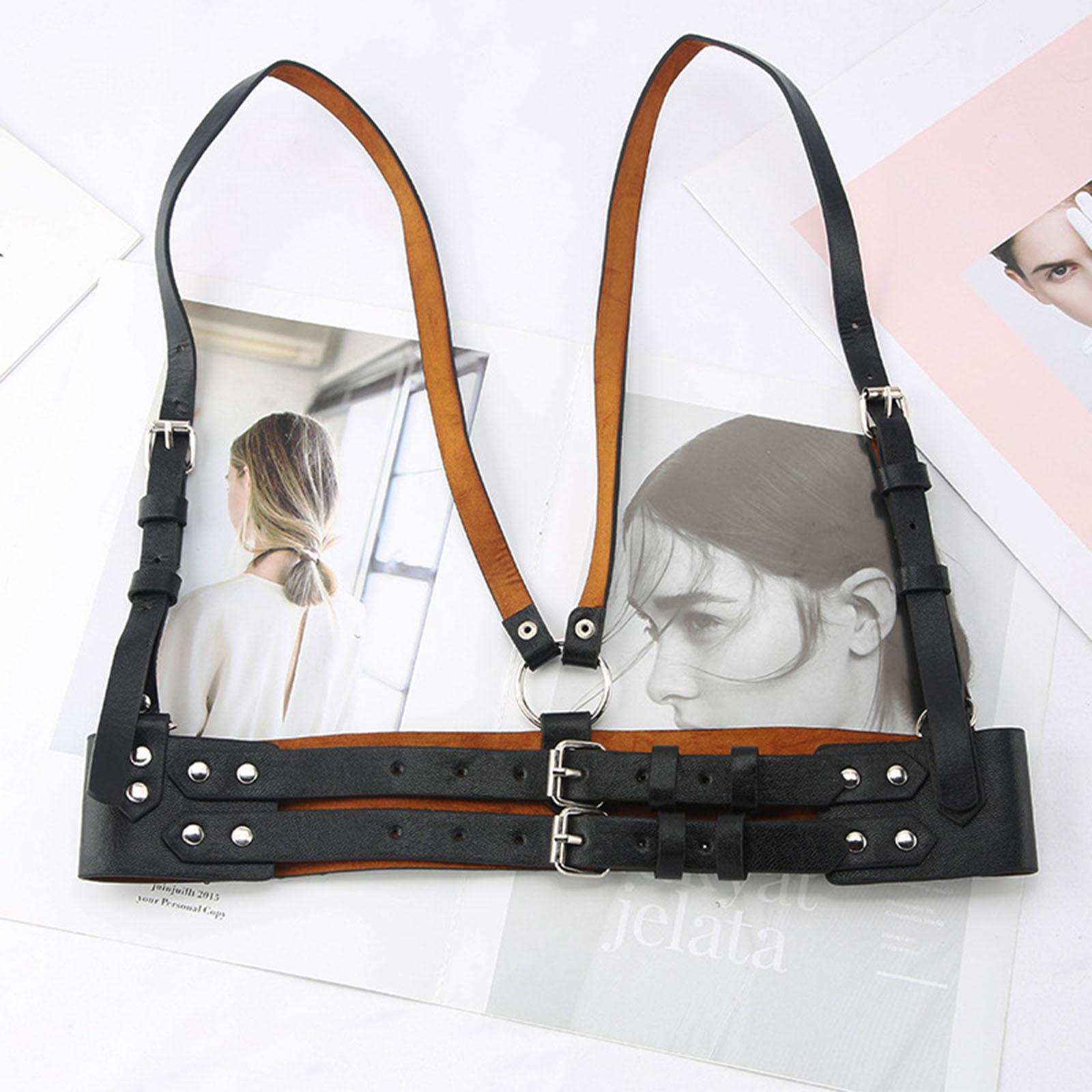 Fashion Women's Pu Leather Waist Belt Adjustable Underbust Corset for Dress