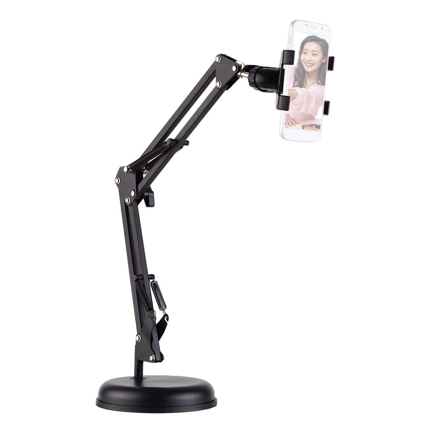 Giá đỡ điện thoại di động có thể mở rộng để bàn xoay 360 °