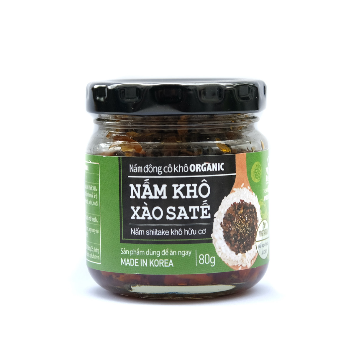 JOYFUL FARM - Nấm Đông Cô ORGANIC xào Sa tế CHAY