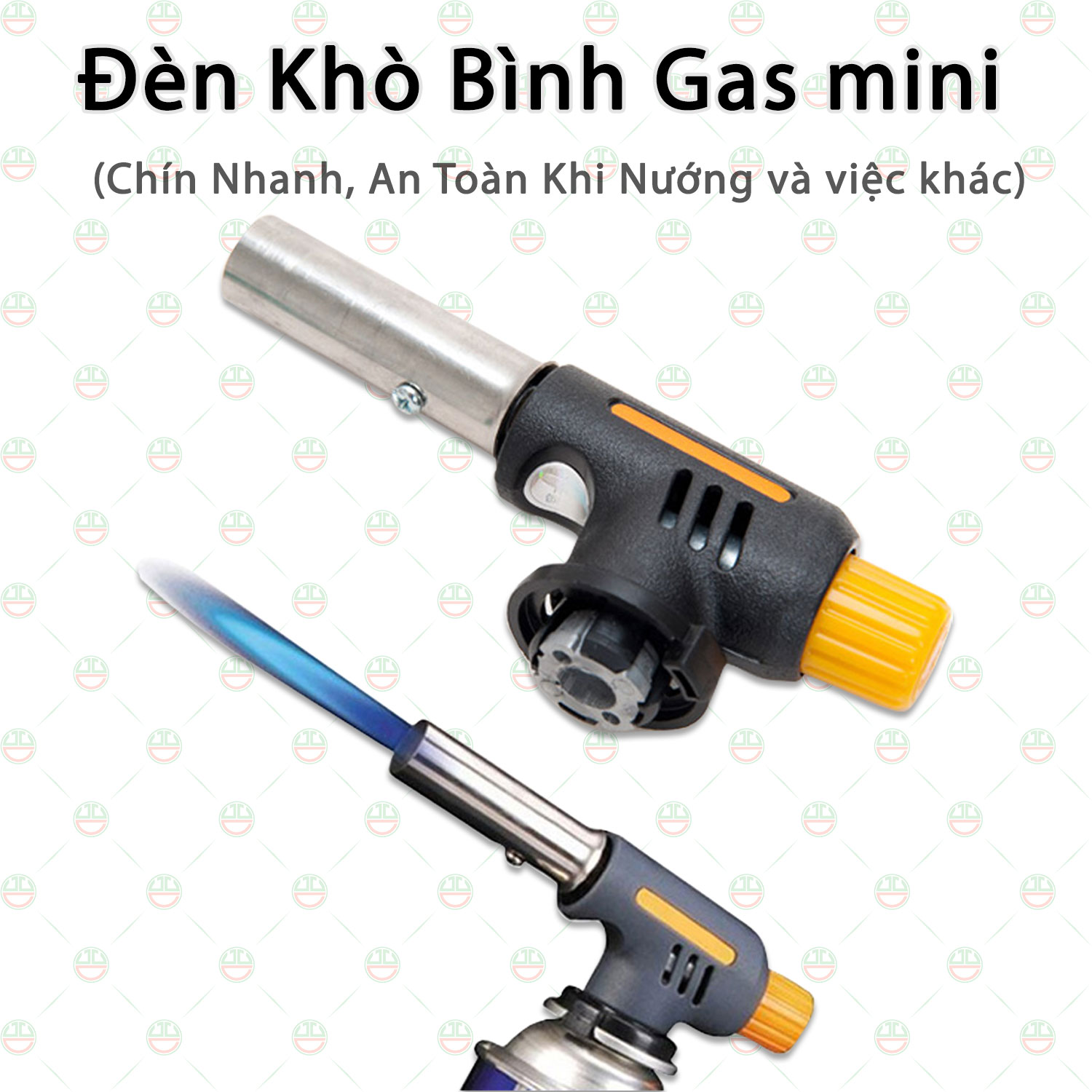 (Loại Tốt) Đầu Khò Lửa Dùng Gas Chuyên Nghiệp Cầm Tay KhoNCC Hàng Chính Hãng - NLM-WS-502c (Màu Đen)