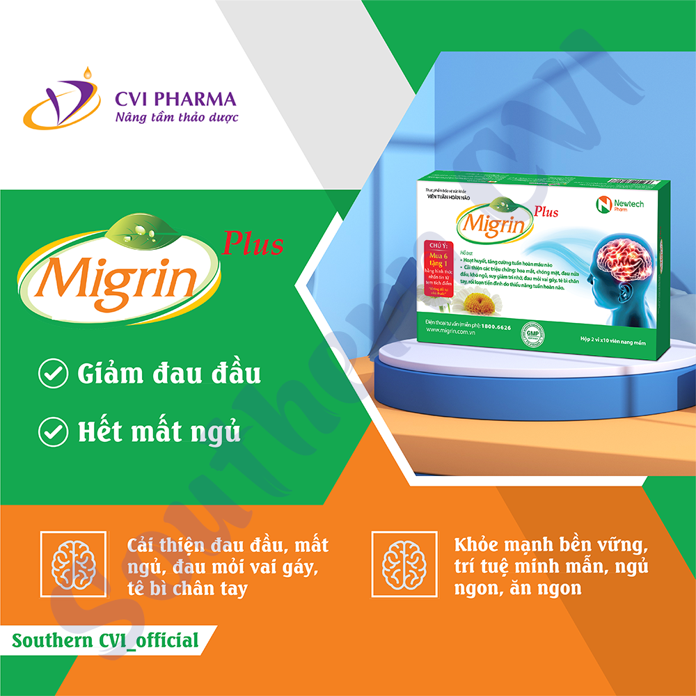 Migrin Hộp 20 Viên