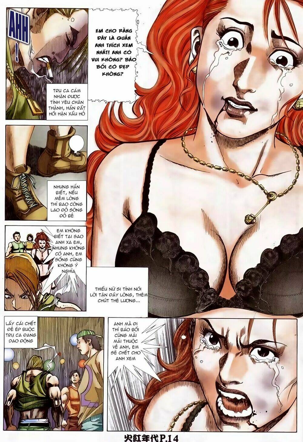 hỏa hồng niên đại hắc cốt đường chapter 92 12