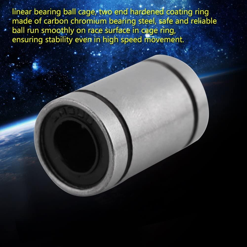 Vòng bi tuyến tính 10 chiếc LM8UU 8mm Vòng bi đôi cho các bộ phận máy in CNC 3D Stick
