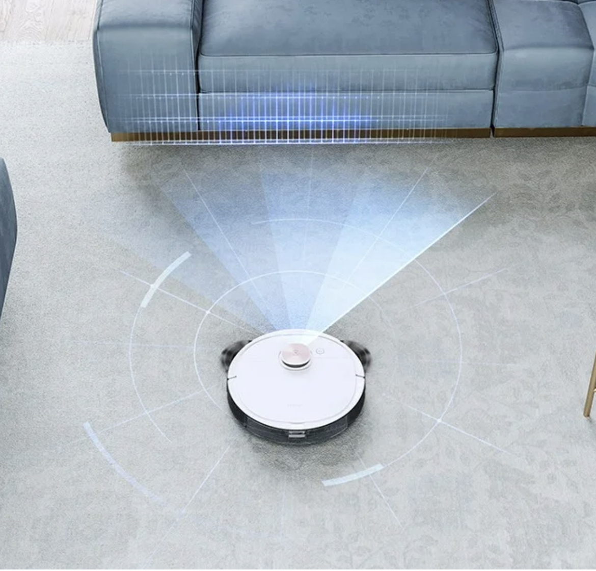 Robot Hút Bụi Lau Nhà Ecovacs Deebot N10 Kết Nối App Lực Hút 4300 Pa Phù Hợp Diện Tích 300m2 Công Suất 40 W - Hàng Chính Hãng