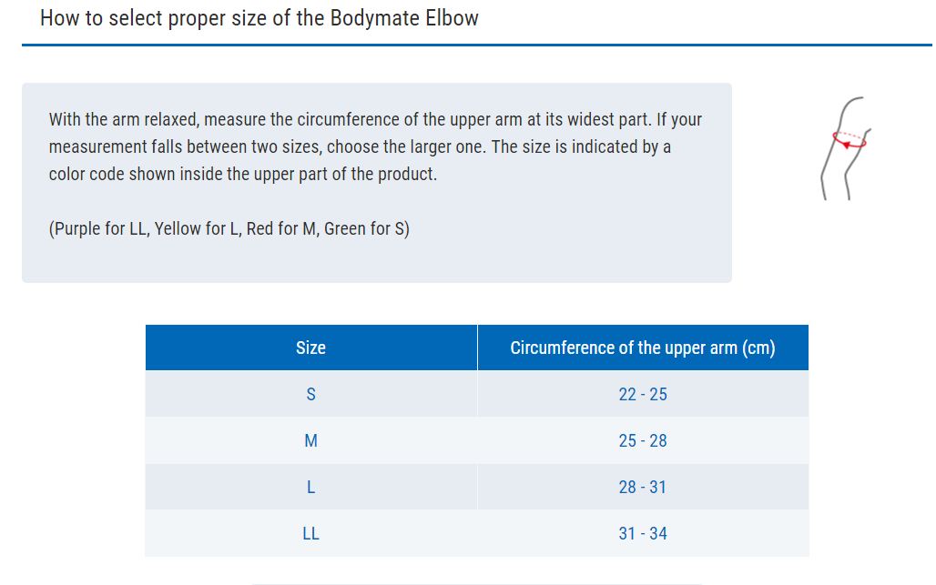 Băng tay ZAMST Bodymate Elbow