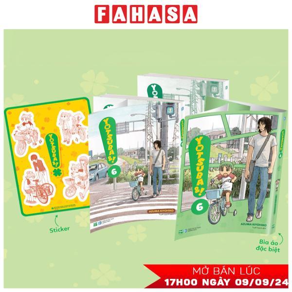 Yotsuba&! - Tập 6 - Bản Đặc Biệt - Tặng Kèm Bìa Áo Đặc Biệt + Sticker
