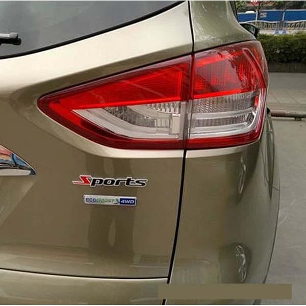 Decal Tem Chữ Kim Loại Sport Dán Trang Trí ô Tô MS-35