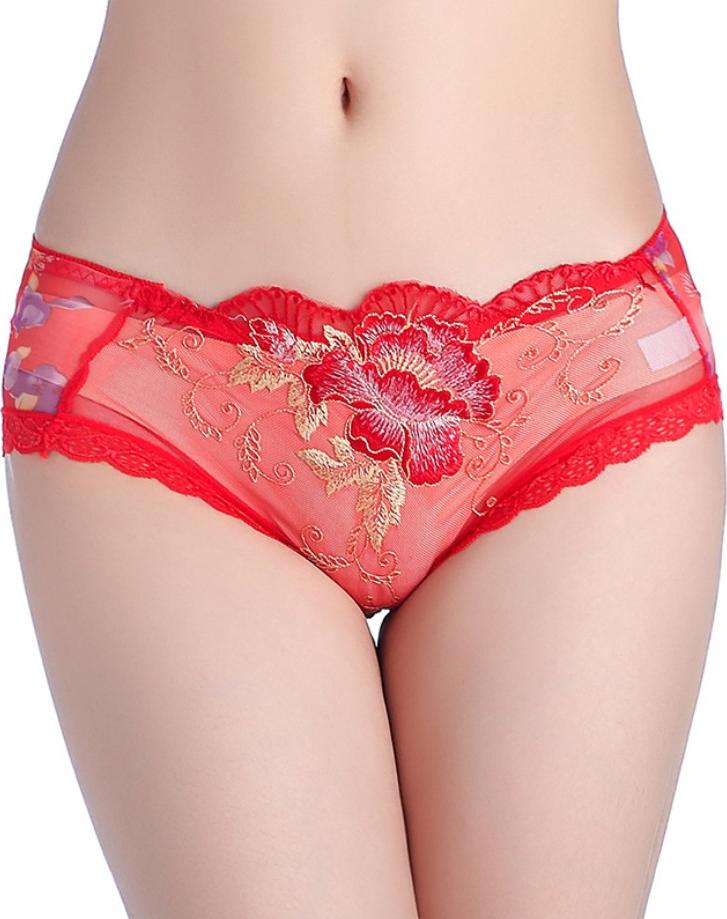 COMBO 10 QUẦN LÓT NỮ THÊU HOA HÔNG, QUẦN CHIP kiểu dáng quyến rũ SP-0295