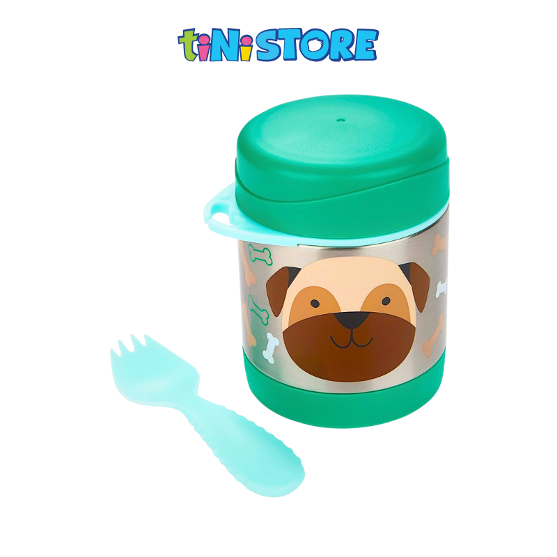 TiNiStore-Hộp đựng thức ăn giữ nhiệt Zoo Skip Hop - Cún Pug 9L510210