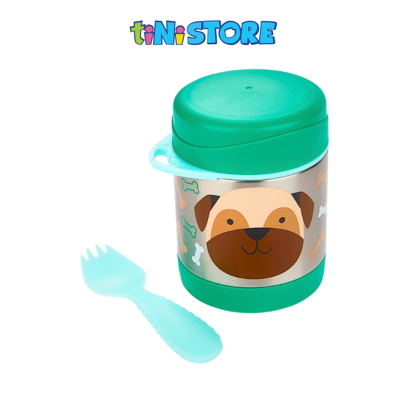 tiNiStore-Hộp đựng thức ăn giữ nhiệt Zoo Skip Hop - Cún Pug 9L510210