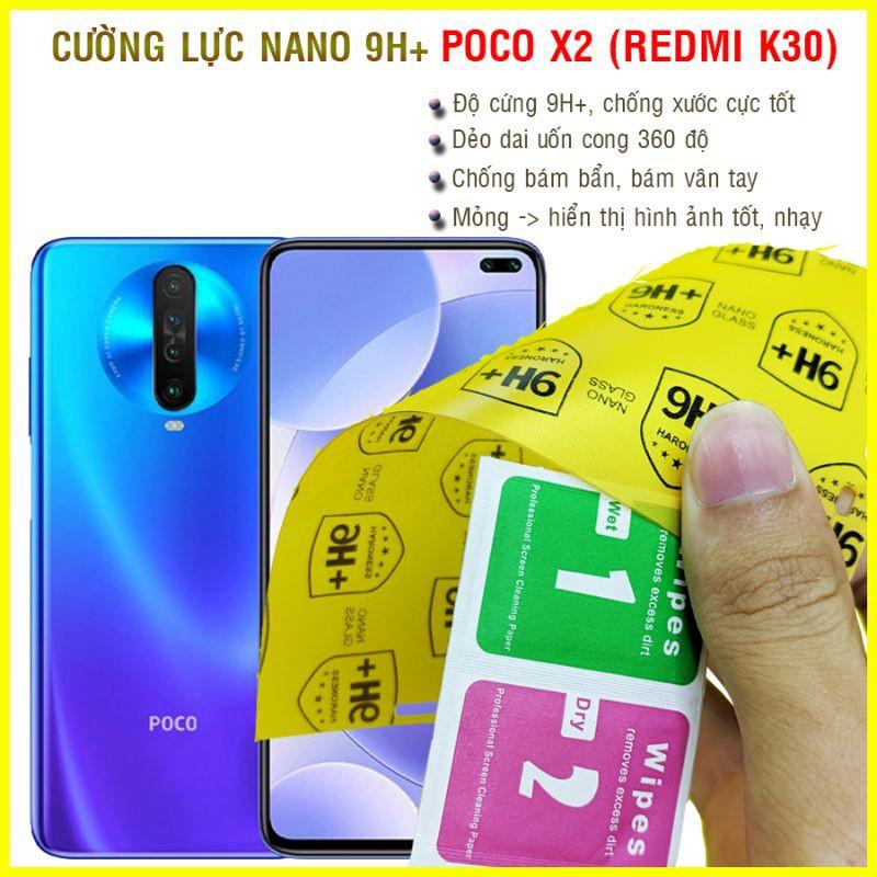 Dán cường lực dẻo nano  dành cho Xiaomi Poco X2