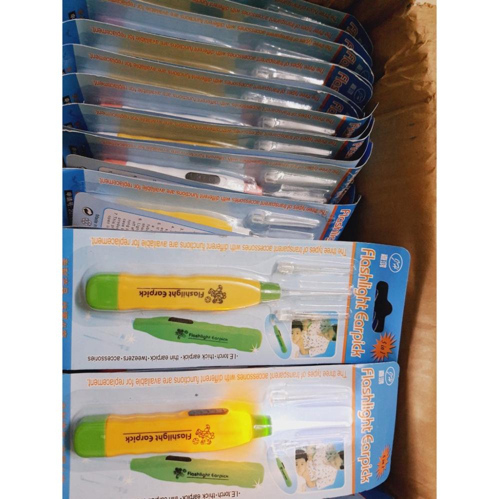 Đèn lấy ráy tai, ngoáy tai có đèn cho bé iu, đèn soi tai