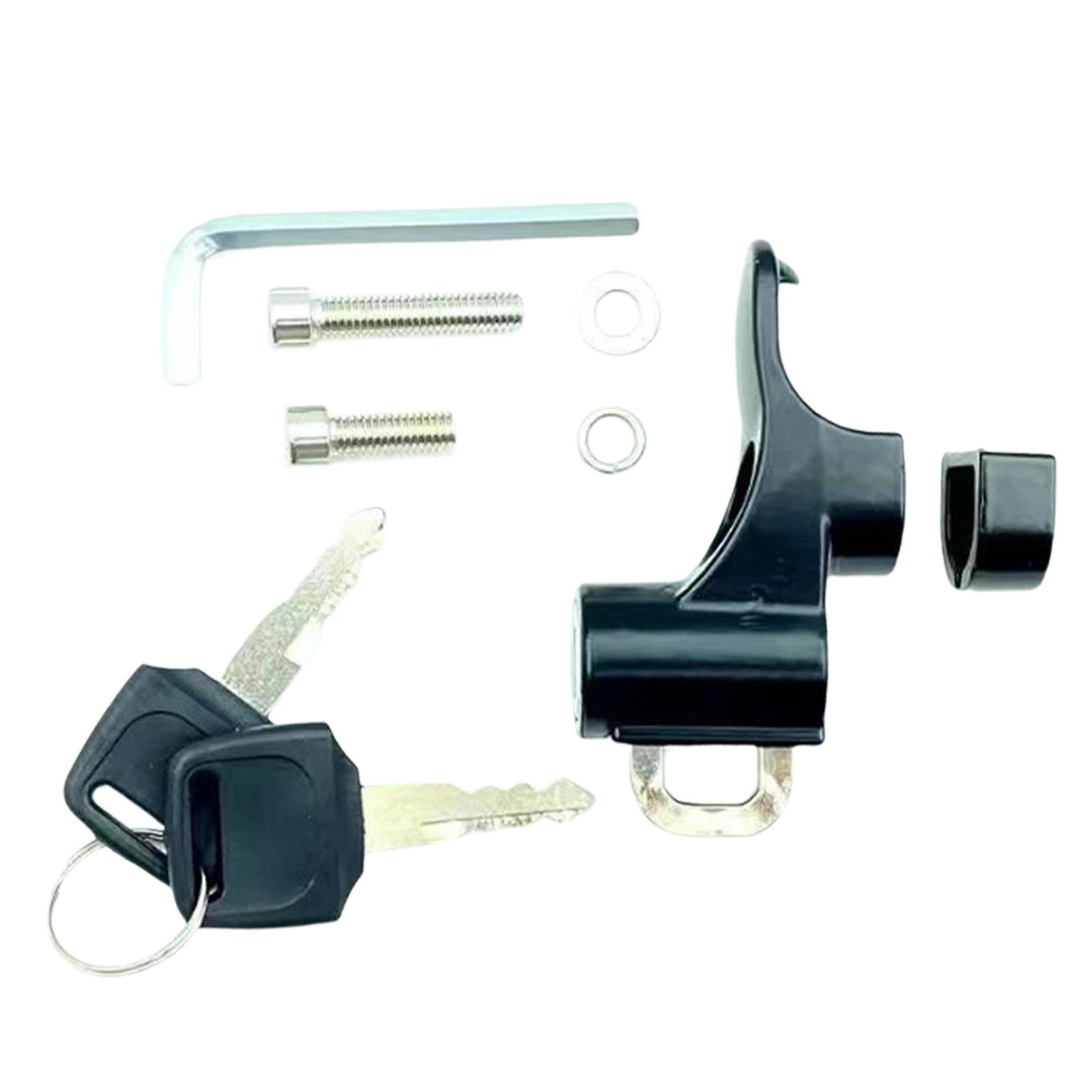 Motorcycle Lock Hook Waterproof Anti Rust Easy Installation Universal