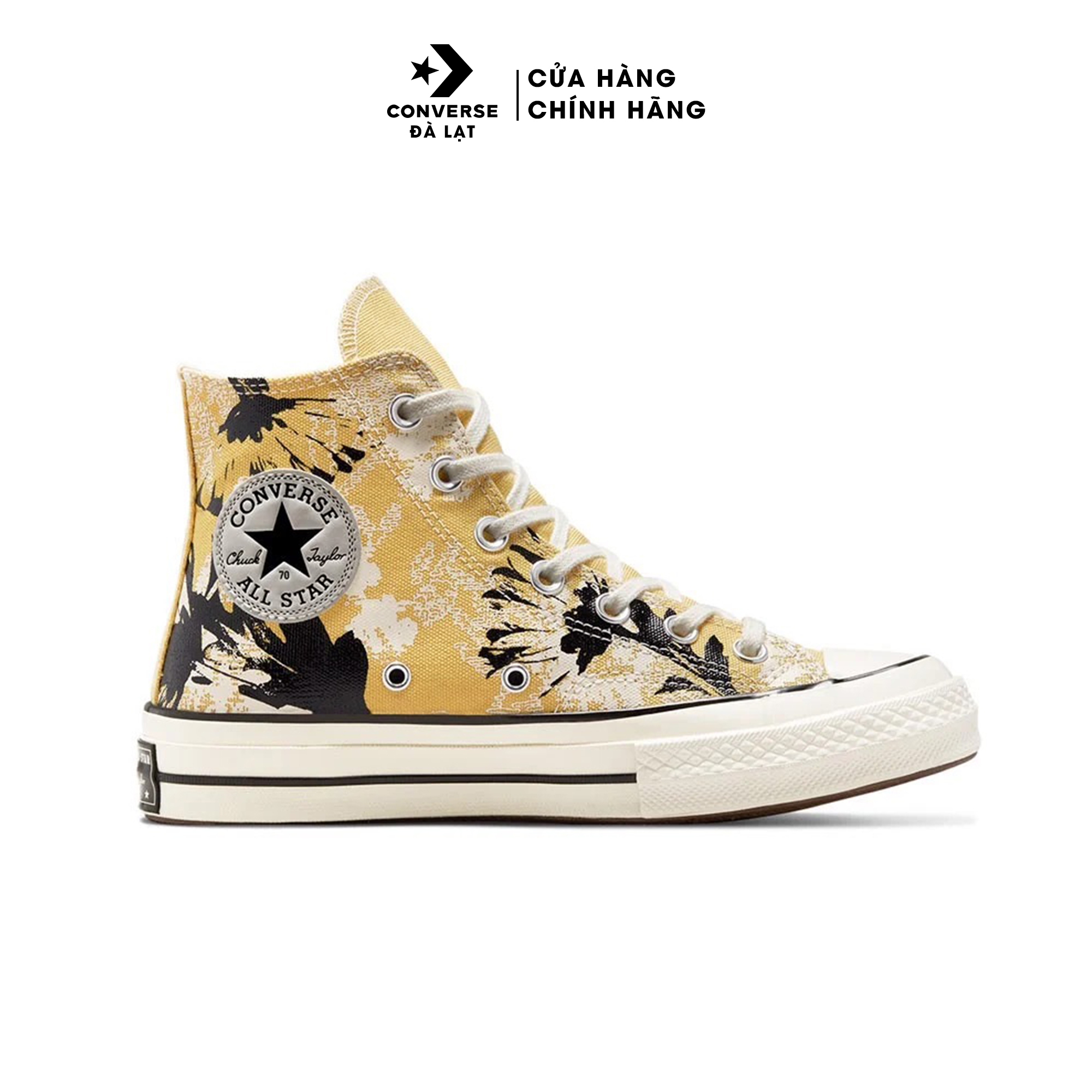 Giày thể thao cổ cao Converse Chuck 70 Hybrid Floral - 571581C