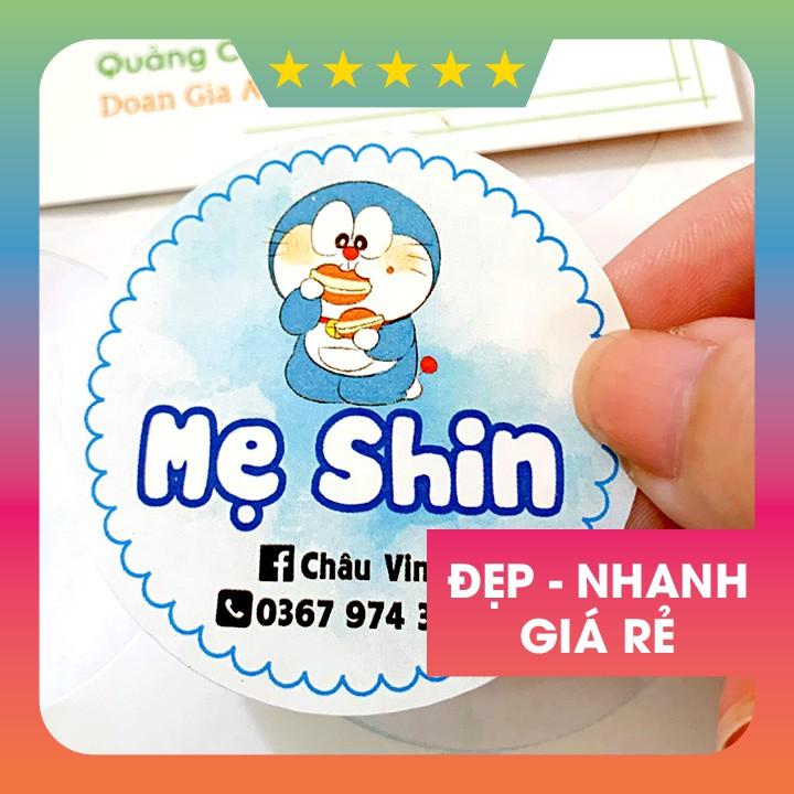 in Decal Sữa chống nước - dán - cắt sẳn theo yêu cầu A3 - đẹp - nhanh - rẻ