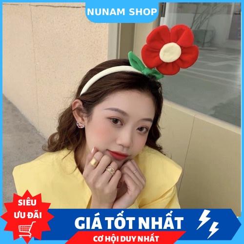 Cài tóc bông hoa xinh xắn cute cho bạn gái Nunam Shop