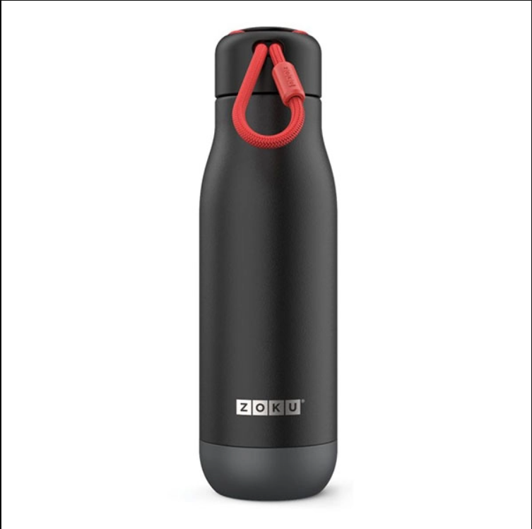 Zoku - Bình giữ nhiệt Powder Coated - Màu Black - 750ml