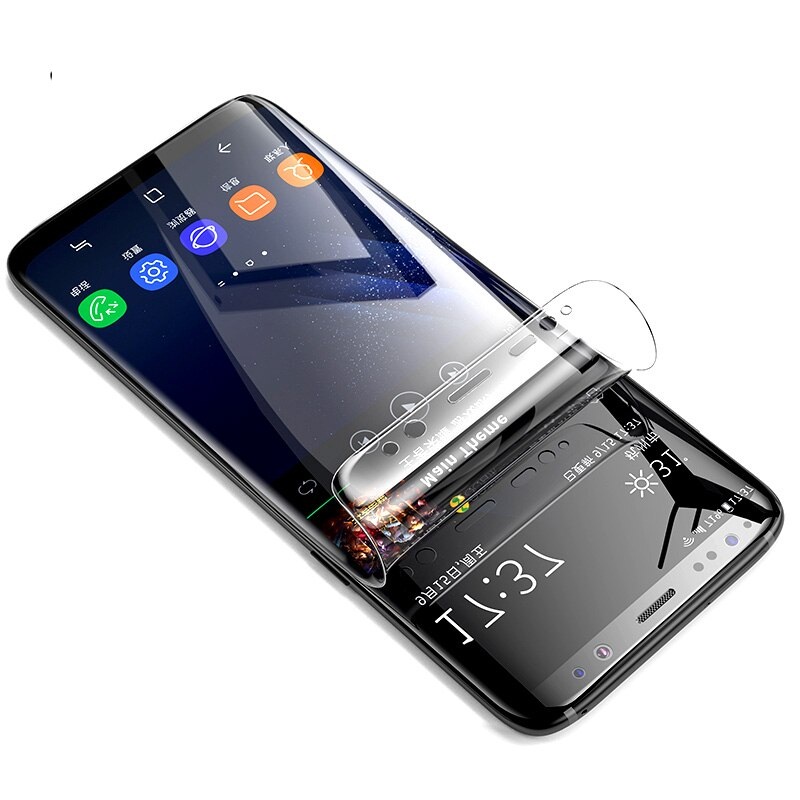 Miếng dán màn hình chống trầy cho Samsung Galaxy S9 Plus hiệu vMax (siêu mỏng 0.2mm, độ trong tuyệt đối, chống trầy xước chống bụi) - hàng chính hãng