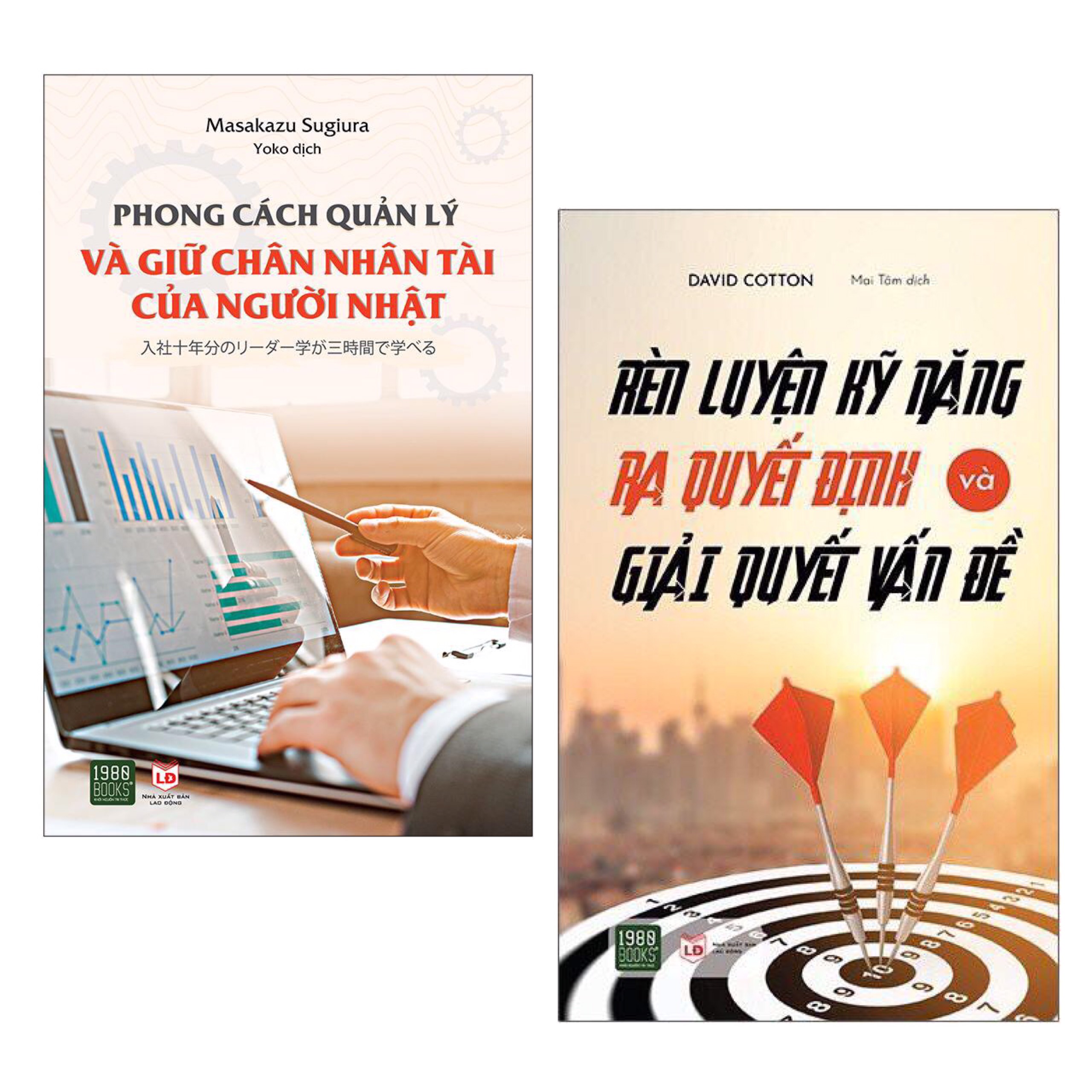 Combo : Phong Cách Quản Lý Và Giữ Chân Nhân Tài Của Người Nhật + Rèn Luyện Kỹ Năng Ra Quyết Định Và Giải Quyết Vấn Đề / Sách Kỹ Năng Làm Việc Hiệu Quả