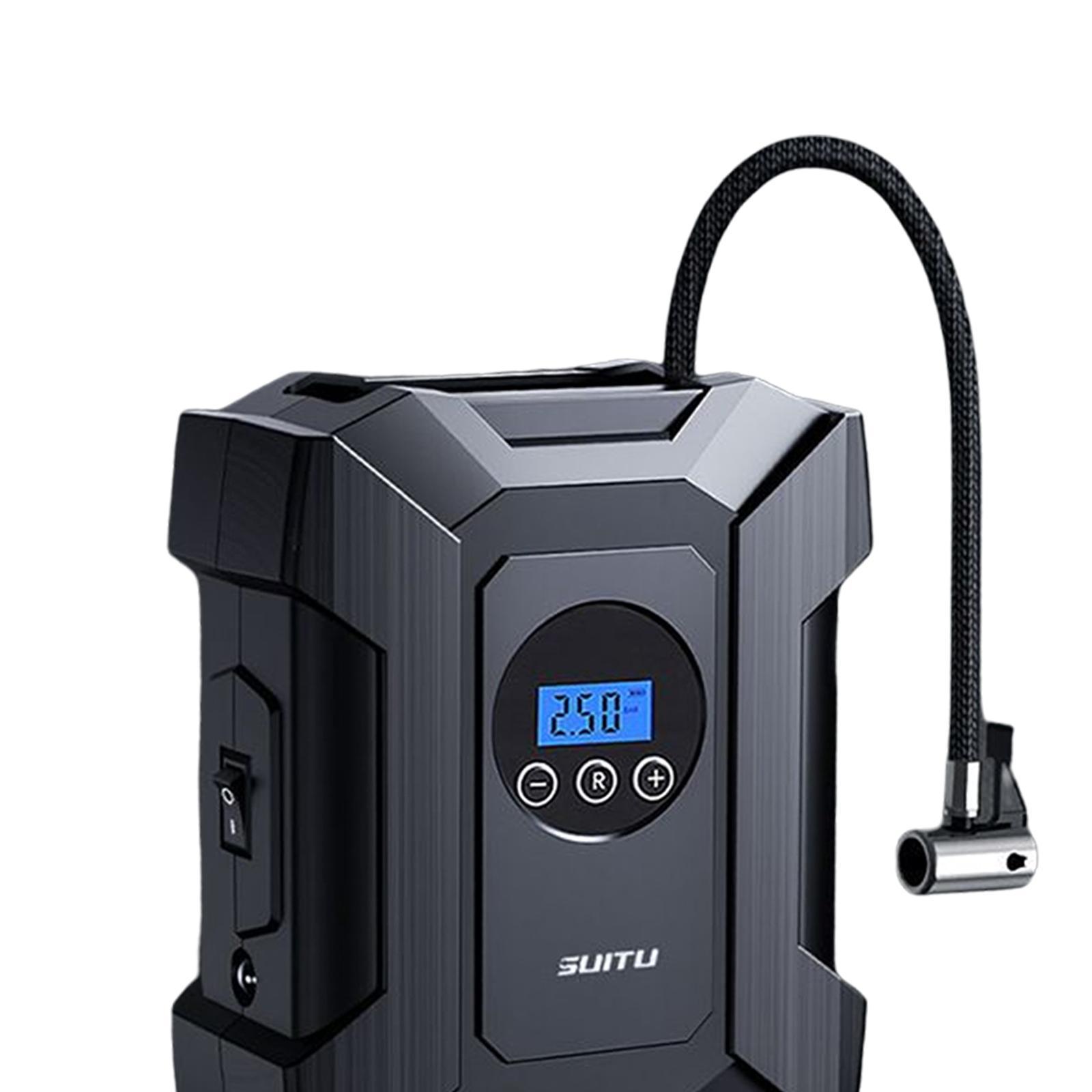 Car Tire Inflatable Pump Digital Display Tire Inflator for Motorcycles