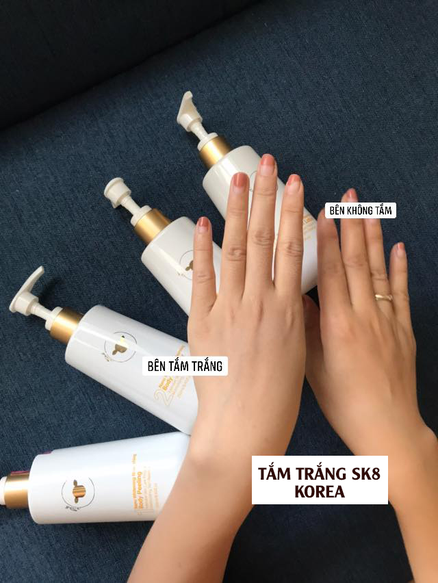 Kem Dưỡng Ban Đêm SK8 Nano Whitening Nourishing Body Night Lotion 250ml