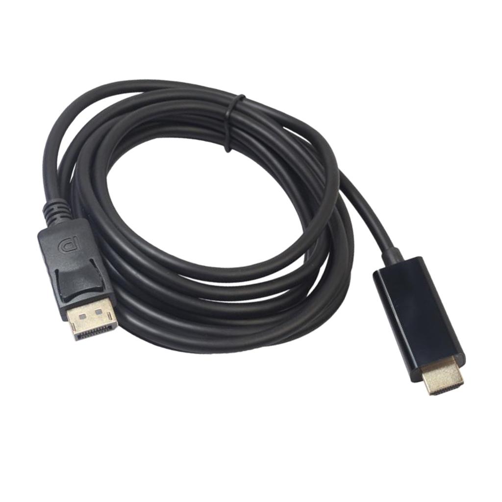 300cm DP Displayport to HDMI Cable for PC Macbook Laptop TV