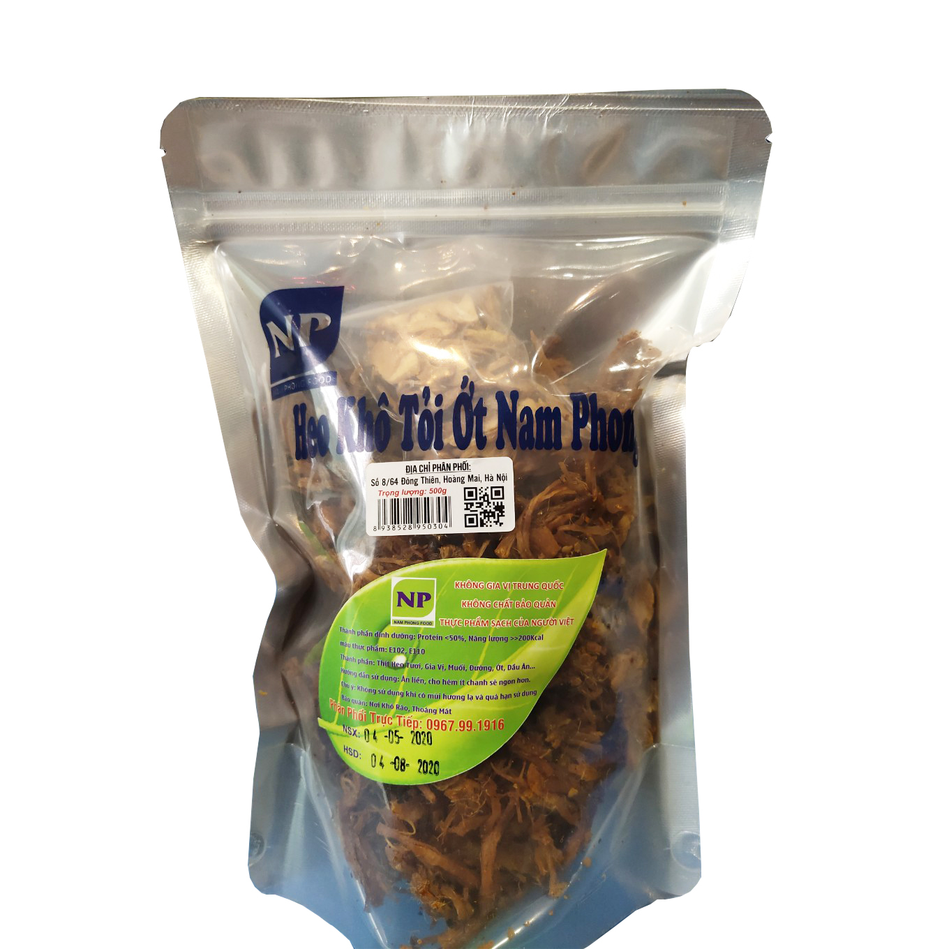 Heo khô tỏi ớt Nam Phong
