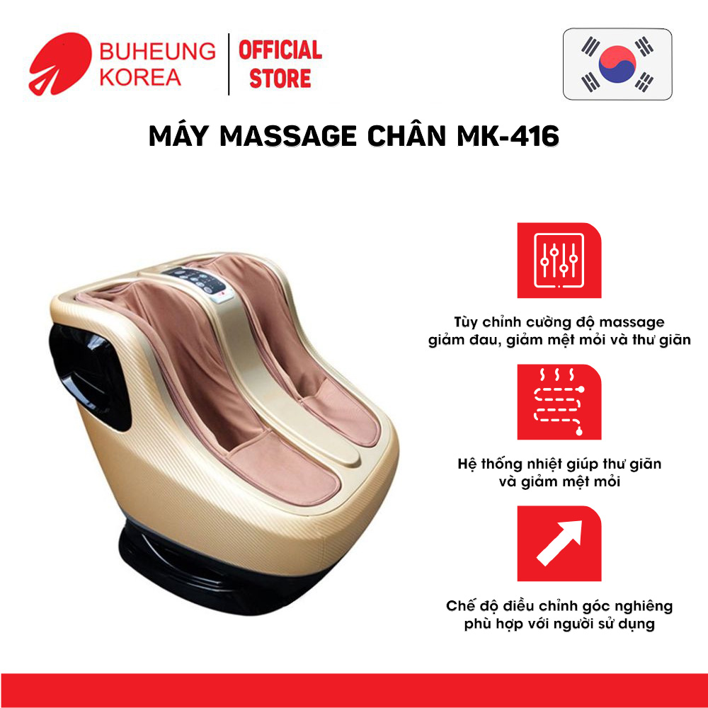 Máy massage chân MK-416, hiệu Buheung