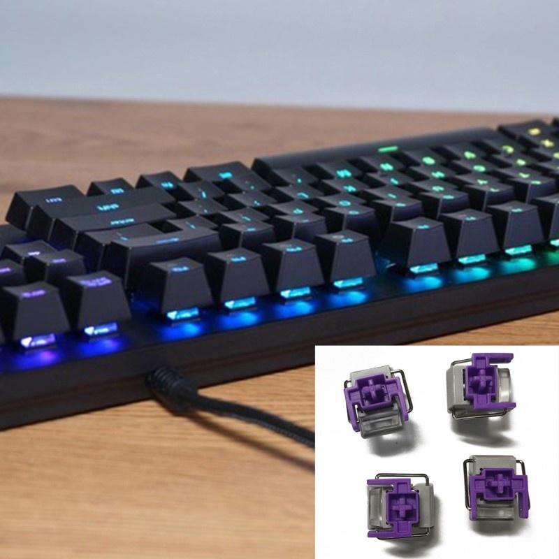 HSV 4Pcs Razer Purple Optical Switches Hot Swap Switch for Razer Huntsman Elite