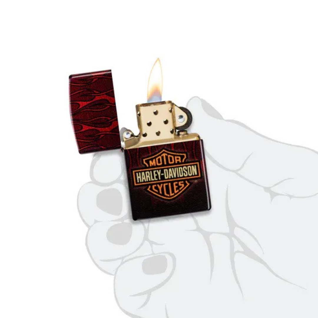 Zippo Harley-Davidson 48994 Ngọn Lửa 540 Fusion - Bật Lửa Zippo Mỹ Cao Cấp Cho Dân Chơi Xe Motor, Bảo Hành Trọn Đời (Fullbox)