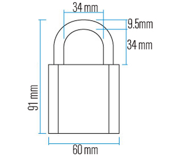 Khóa Đồng 65 Series ABUS (60mm)