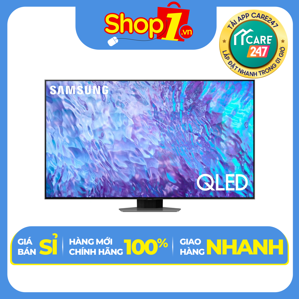 Smart Tivi Samsung QLED 4K 98 inch QA98Q80C Model 2023 - Hàng chính hãng (Chỉ giao HCM)