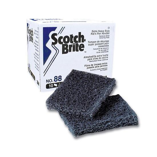 Miếng cọ rửa đa năng 3M Scotch Brite 88 dùng để vệ sinh đồ dùng, dụng cụ nấu ăn, mặt bàn chính hãng 3M Mỹ